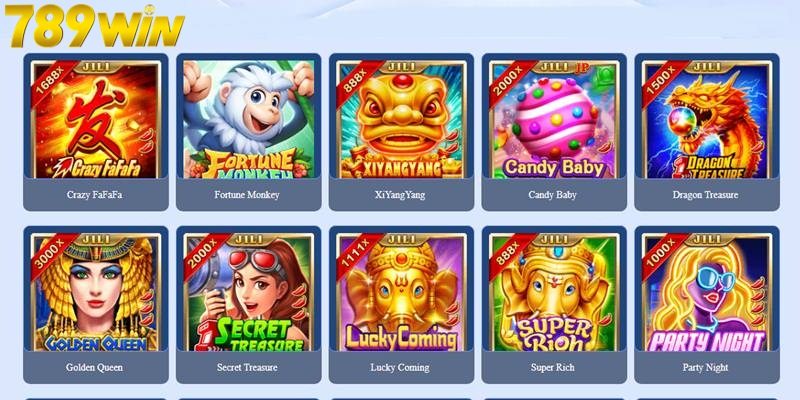 Slot là sản phẩm nổi bật hàng đầu tại JILI Gaming