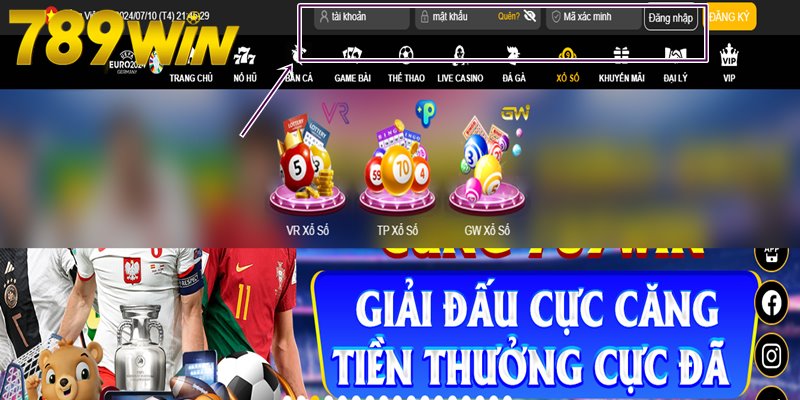 Thao tác 4 bước cơ bản xử lý yêu cầu đăng nhập 789WIN chỉ trong vài giây hoàn tất